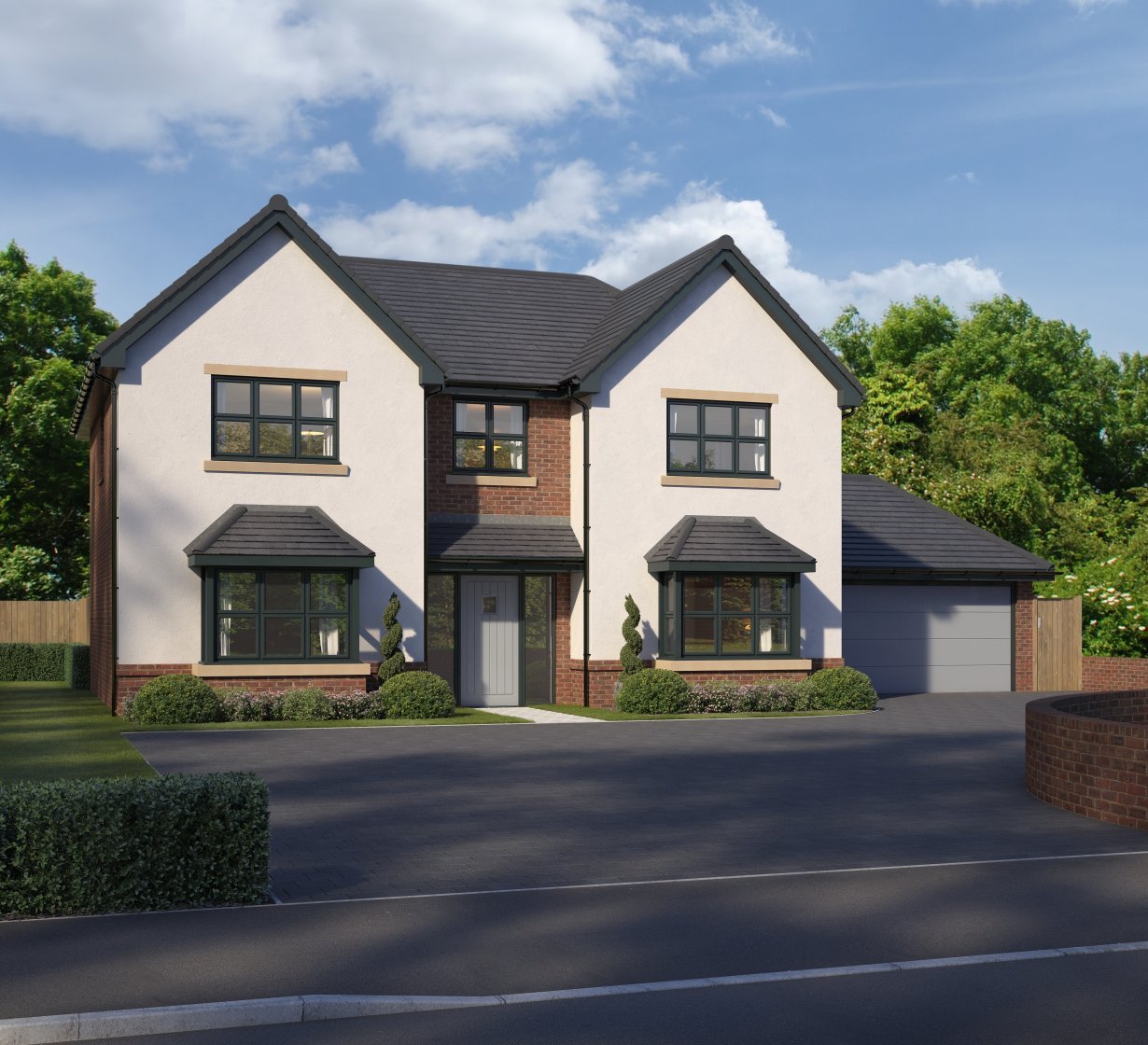 Sawley, D'Urton Rise New Homes for Sale in Broughton Ascot Homes